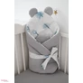Kép 2/5 - Prémium Baby Wrap újszülött macifüles pólya Magic
