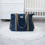 Kép 3/8 - Prémium pelenkázó táska - Velvet Navy