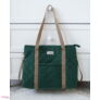 Kép 2/8 - Prémium pelenkázó táska - Velvet Green