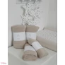 Kép 7/11 - My Memi Prémium AZÚR kötött bambusz takaró light beige
