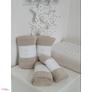 Kép 2/5 - My Memi Prémium BASIC kötött bambusz takaró light beige