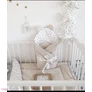 Kép 8/10 - Prémium Baby Wrap újszülött macifüles pólya Konfetti bézs