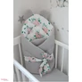 Kép 3/4 - Prémium Baby Wrap újszülött macifüles pólya Roses