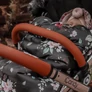 Kép 3/4 - LUXY bundazsák szőrmés kapucnival vintage roses