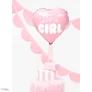 Kép 2/5 - Fólia lufi It's a girl rózsaszín