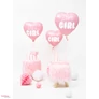 Kép 3/5 - Fólia lufi It's a girl rózsaszín
