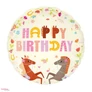 Kép 1/2 - Fólia lufi vidám lovacskák Happy Birthday
