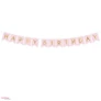 Kép 2/3 - Füzér Happy Birthday felirattal rózsaszín