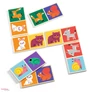 Kép 2/4 - DJECO Domino -Egy az egyhez Domino wood