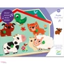 Kép 4/4 - DJECO Formaillesztő, formaberakó - Felelgetős háziállatok - Sound Ouaf woof