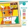 Kép 3/3 - DJECO kockakirakó - állatkipörgető -Animoroll