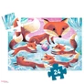 Kép 3/4 - DJECO Formadobozos puzzle - Gyömbér a kis róka, 24 db-os - Ginger, little fox
