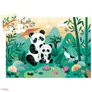 Kép 2/2 - DJECO formadobozos puzzle - Pici Panda cuki 24db-os