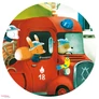 Kép 5/5 - DJECO formadobozos mini puzzle - Tűzoltóautó 16-db-os