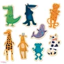 Kép 4/4 - DJECO Mágneses képkirakó - Vicces állatok - Crazy animals