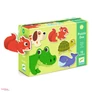 Kép 1/4 - DJECO Párosító puzzle - Állatos, 20 db-os