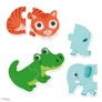 Kép 2/4 - DJECO Párosító puzzle - Állatos, 20 db-os