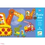 Kép 3/3 - DJECO Párositó puzzle - Munkagépek, 12 db-os