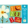 Kép 4/4 - DJECO Párosító puzzle - Számok, 20 db-os - Numbers
