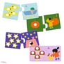 Kép 2/3 - DJECO Párosító puzzle - Számpárosító, 24 db-os - First figures