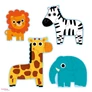 Kép 2/4 - DJECO Primo Puzzle - a szavannán