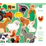 Kép 3/3 - DJECO Mágneses képkirakó - Tanya világ - Farmix