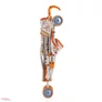 Kép 2/4 - DJECO Pomea játék babakocsi Erdőmintás 54cm