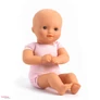 Kép 2/2 - DJECO Pomea Flóra játékbaba, barna szemű 32cm