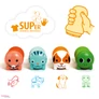 Kép 2/2 - DJECO Bélyegzők kicsiknek - Kerti állatok - Stamps fort littles ones - Garden animals