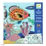 Kép 2/5 - DJECO Csillámló színezők - Tenger mélyén - Under the sea