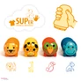 Kép 2/2 - DJECO Nyomdakészlet - Szafari - Stamps for little ones - Safari animals