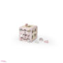 Kép 1/10 - Label Label fa játék activity kocka rózsaszín
