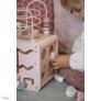 Kép 6/10 - Label Label fa játék activity kocka rózsaszín