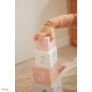Kép 5/5 - Label Label fa játék építőkocka számokkal rózsaszín