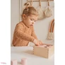 Kép 4/4 - Label Label fa játék formabedobó rózsaszín