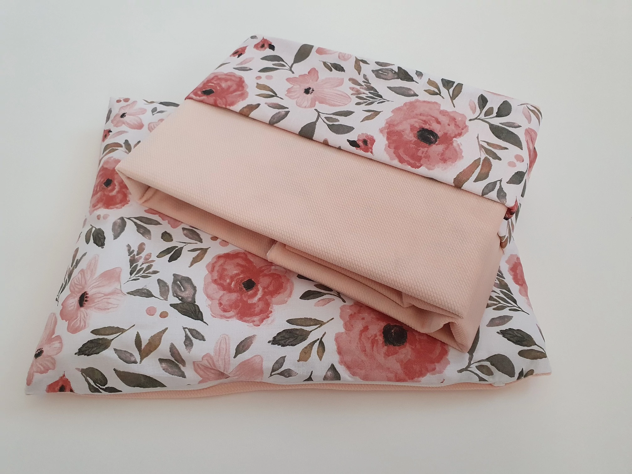 Ágynemű garnitúra 2 részes pamut+velvet Bella Begonia