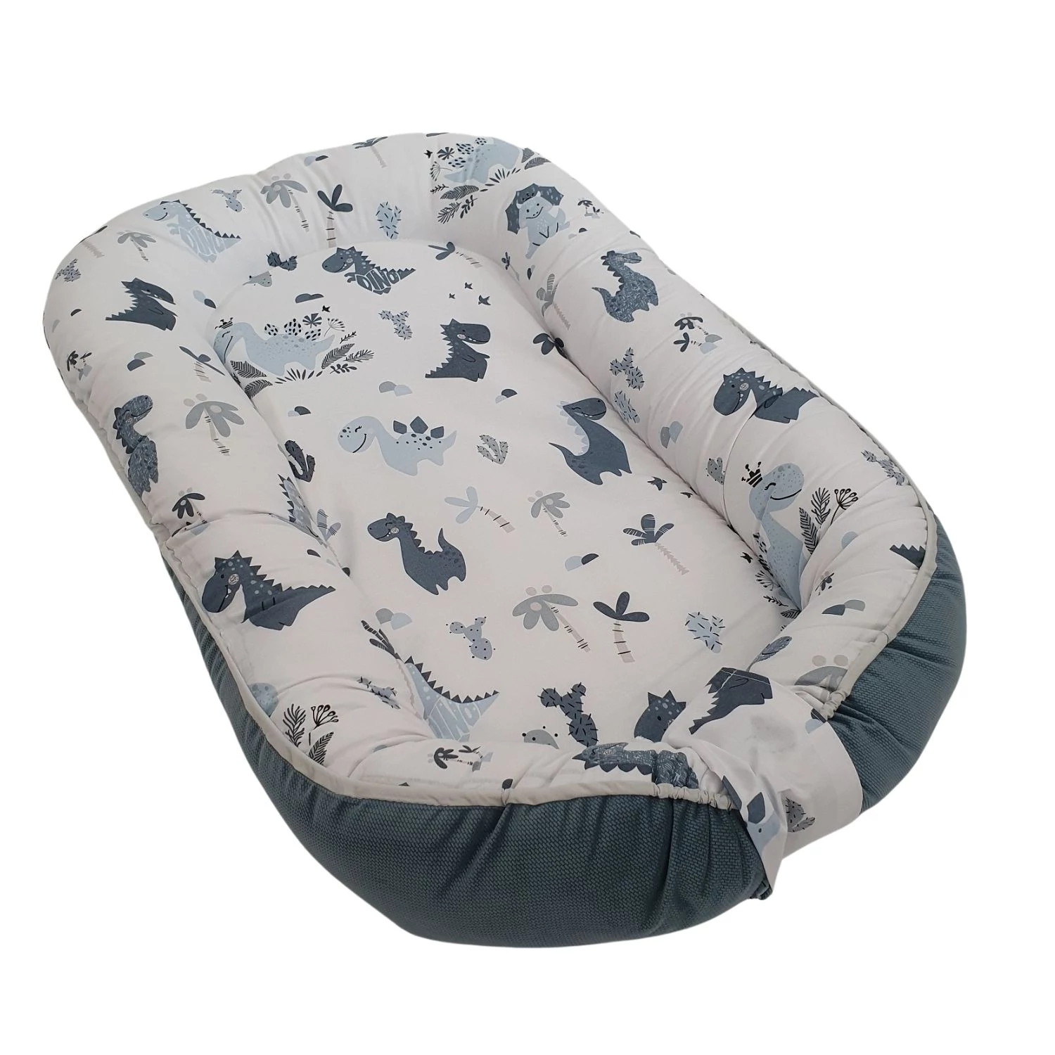 Babafészek prémium velvet Dinopolis