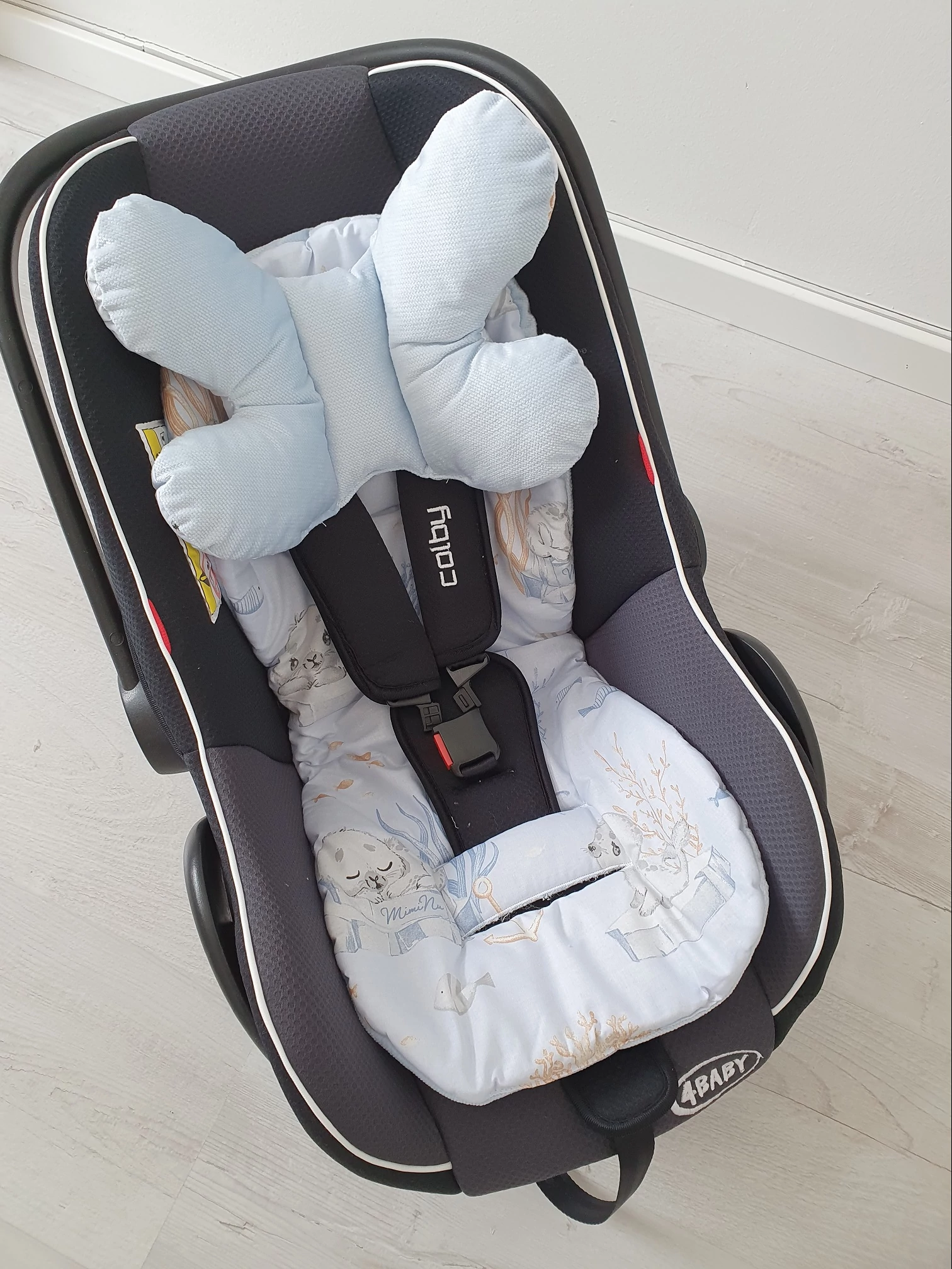 Betét hordozóba prémium velvet Fókamóka