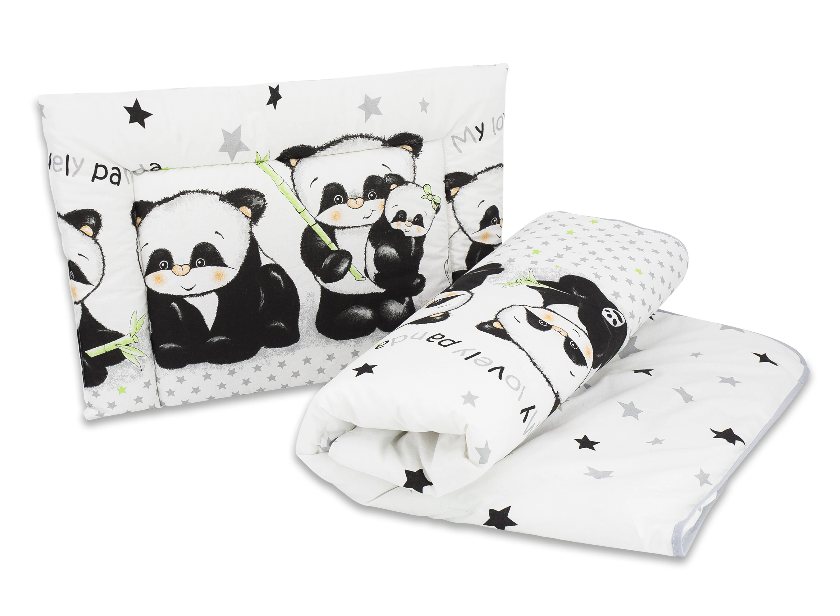 Ágynemű garnitúra 2 részes Panda Banda