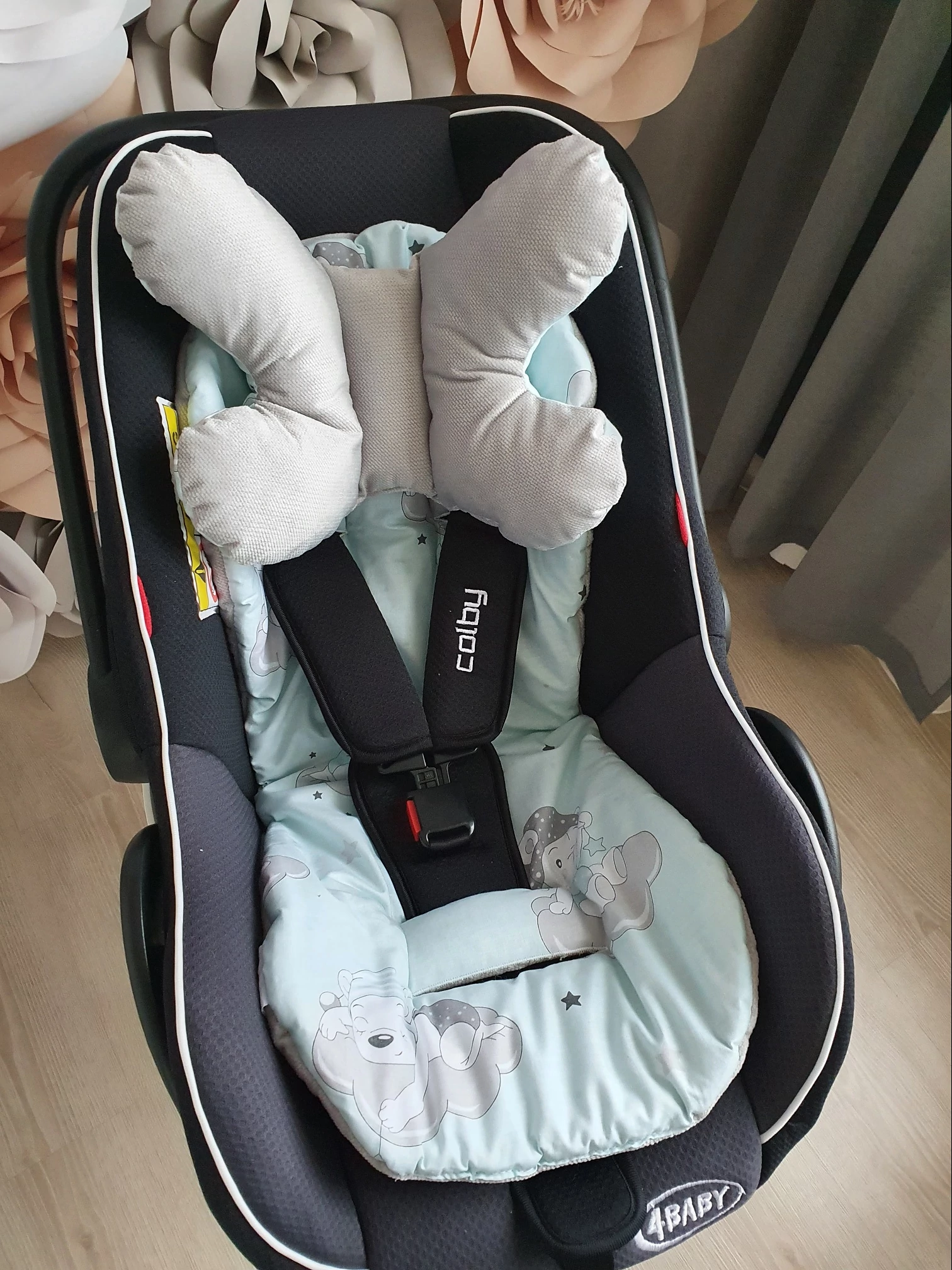 Betét hordozóba prémium velvet Sleepi bear