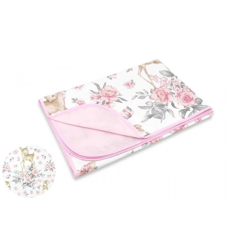 Pamut pléd Sweet Deer ROSA