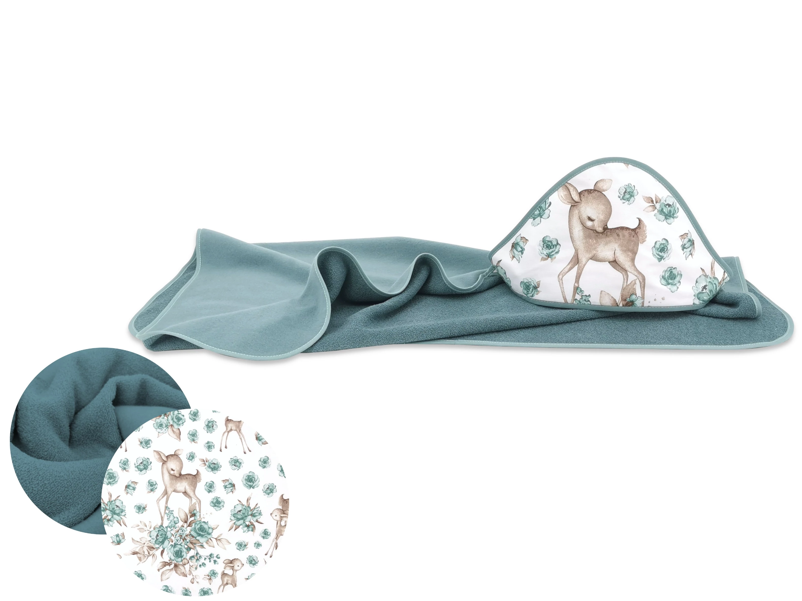 Fürdőlepedő Sweet Deer green