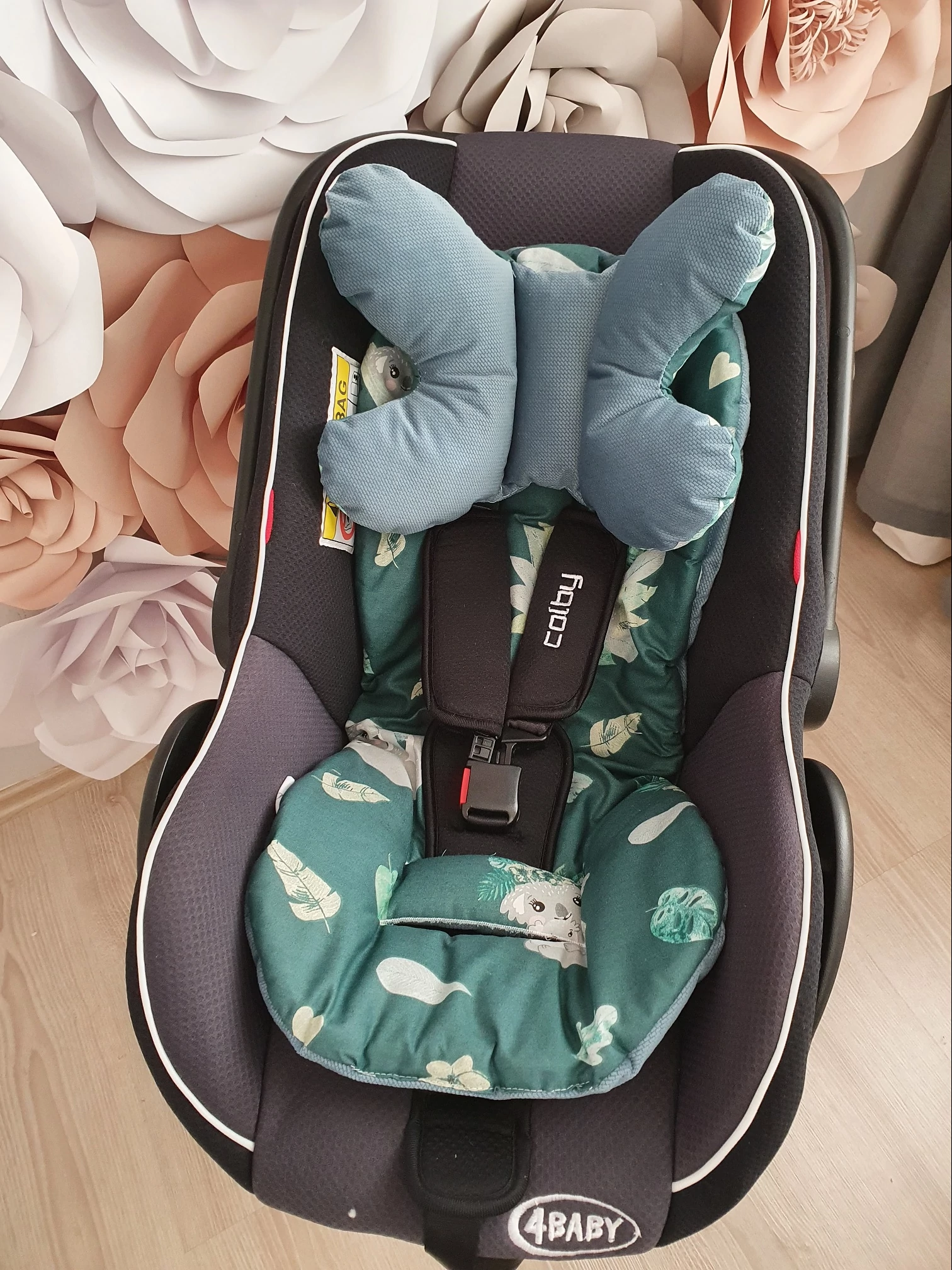 Betét hordozóba prémium velvet Tropical