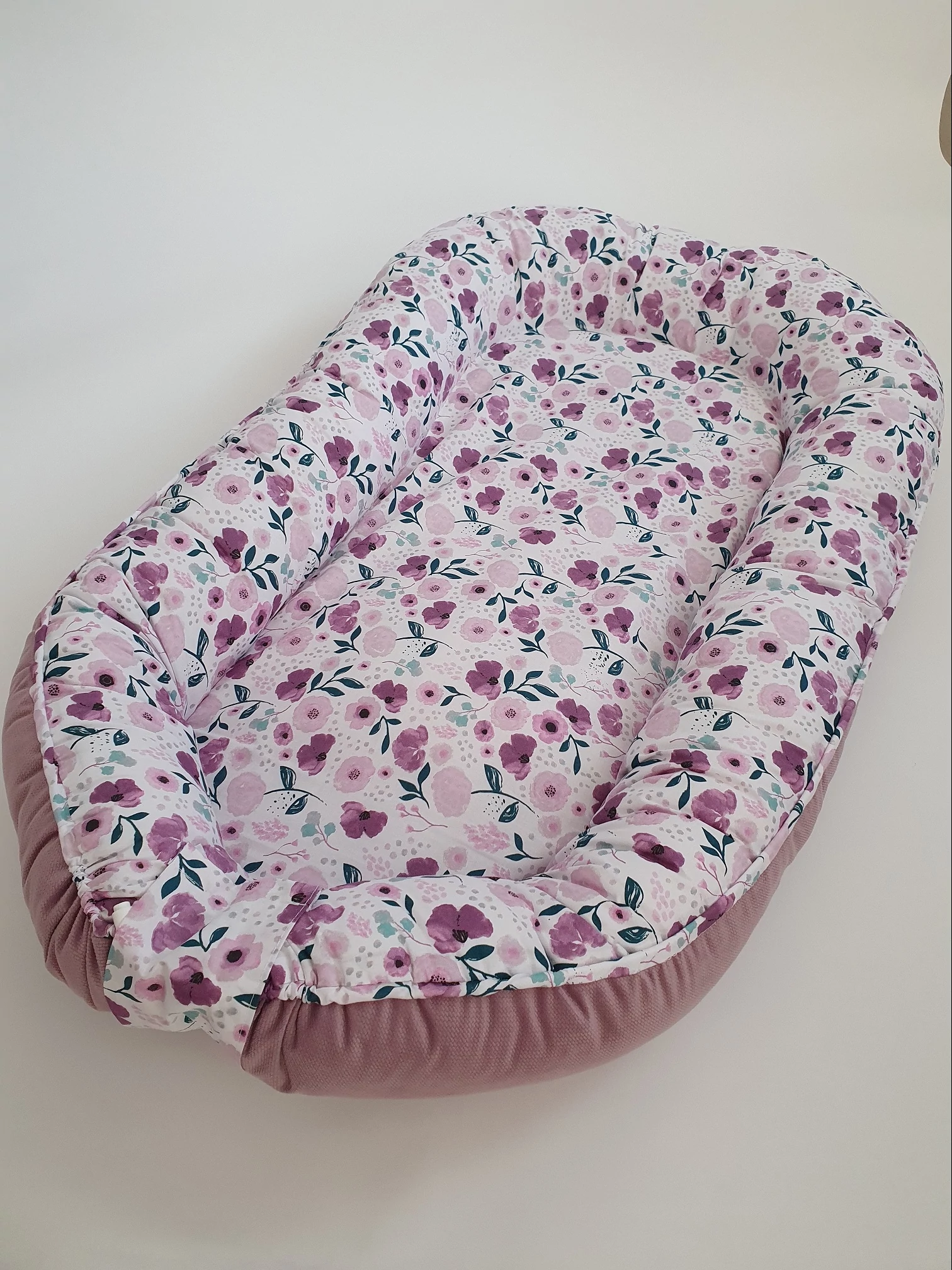 Babafészek prémium velvet Violet