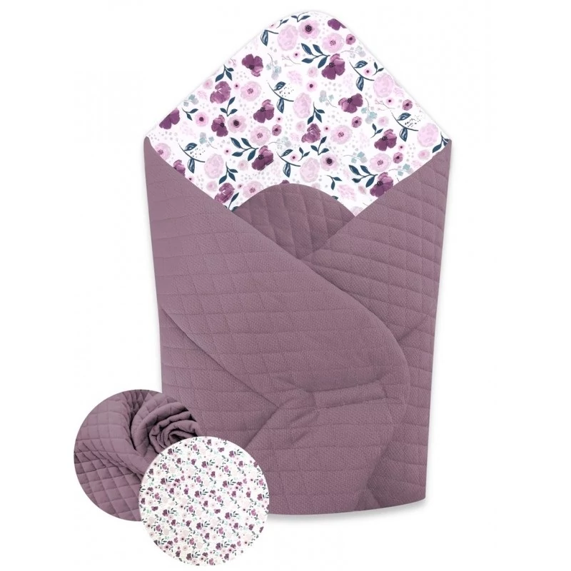 Baby Wrap újszülött pólya prémium VELVET Violet