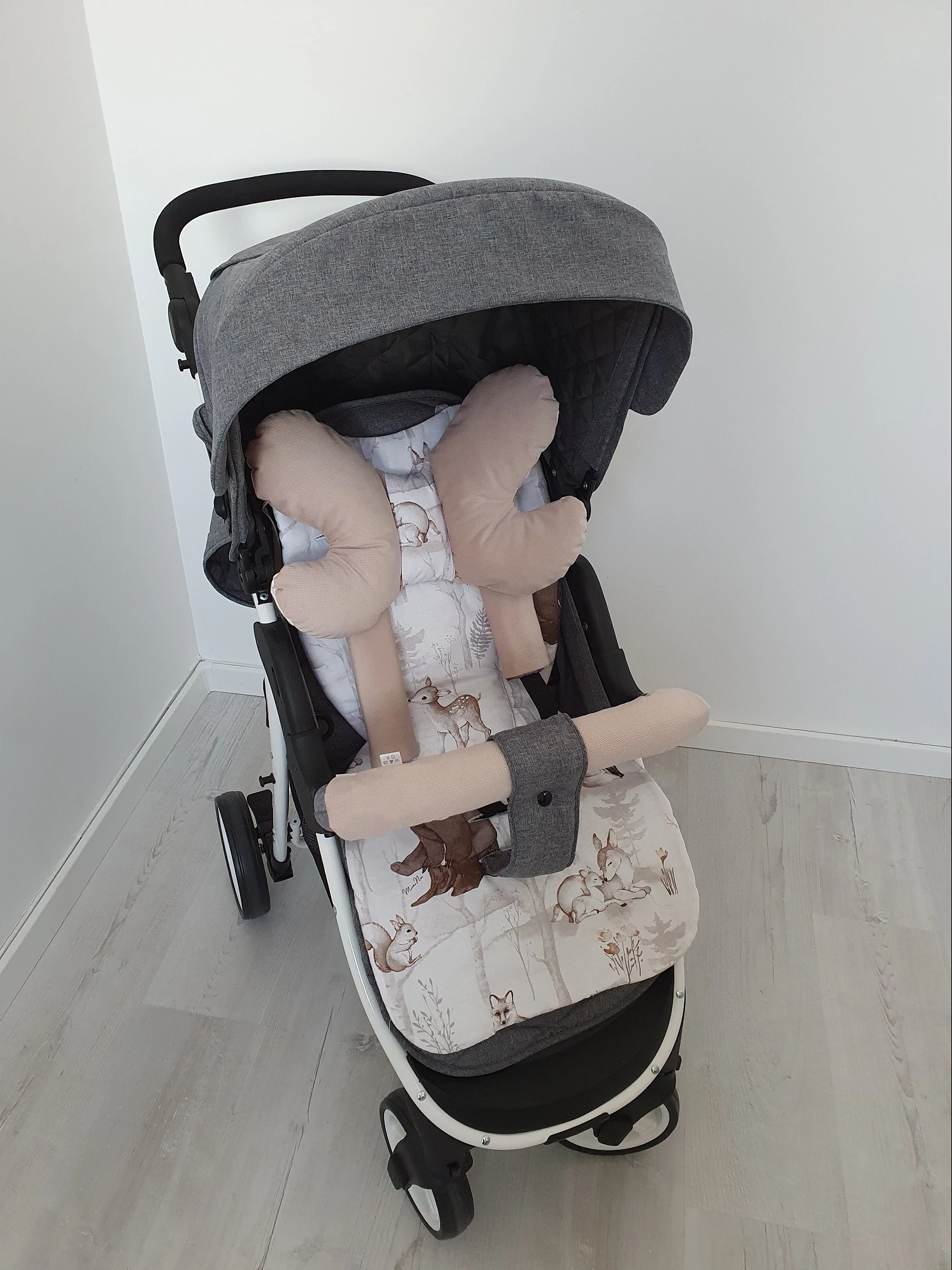 Babakocsi betét szett prémium velvet + Winterland