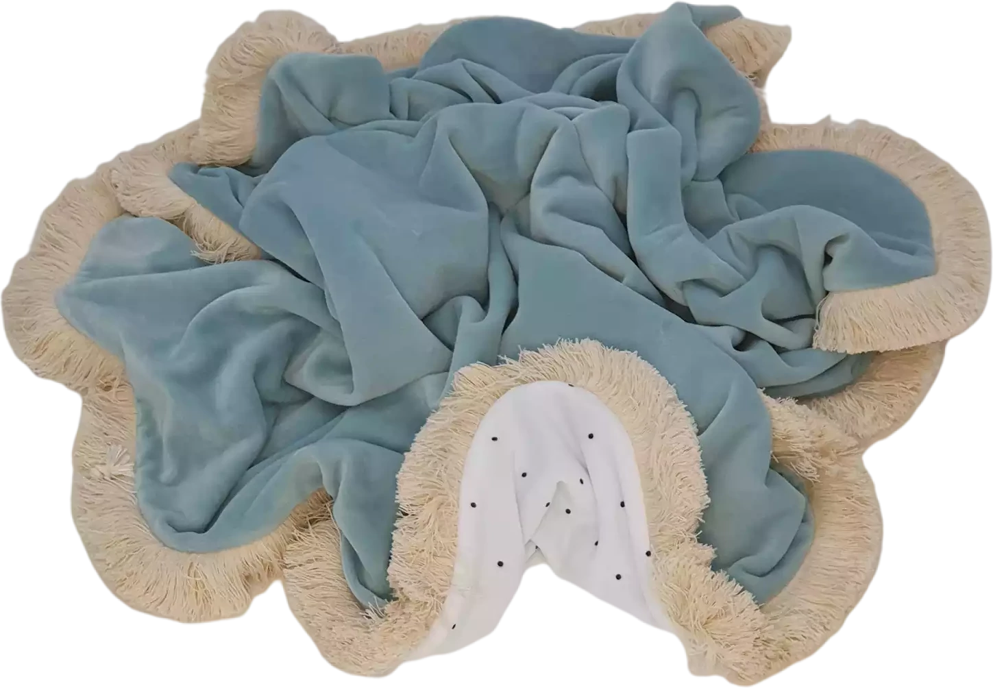 Prémium plüss takaró ice blue