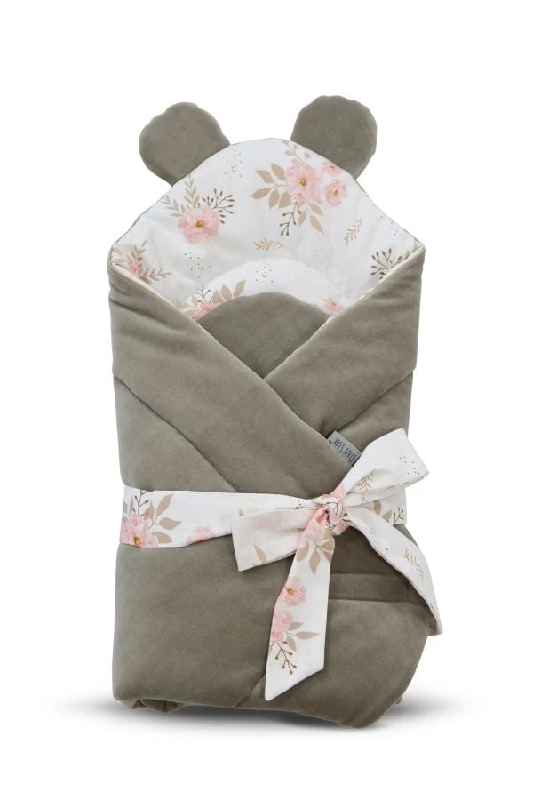 Prémium Baby Wrap újszülött macifüles pólya Garden