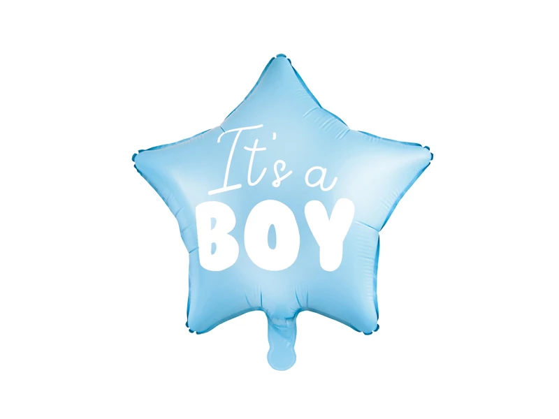 Fólia lufi It's a boy világoskék