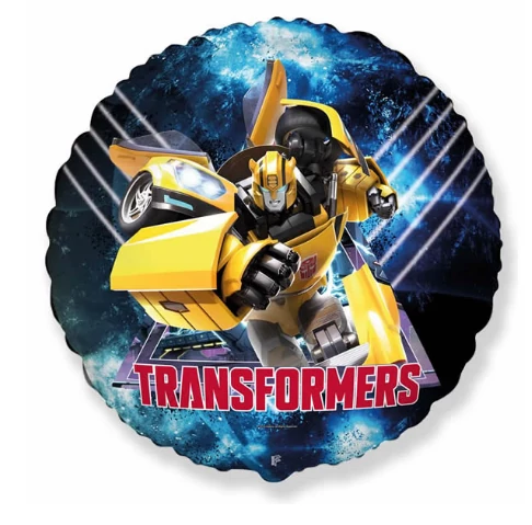 Fólia lufi Transformers sárga 45cm